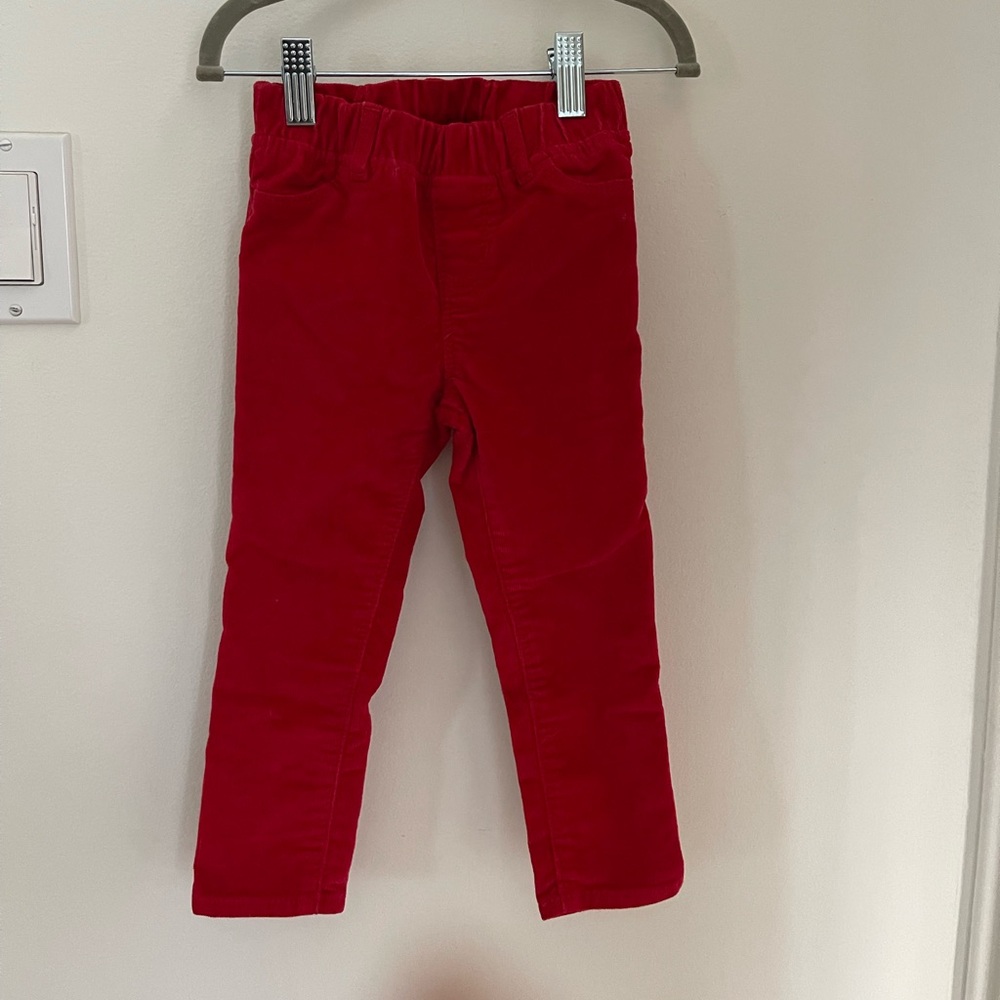 GAP Vibrant Red Kids Casual Bottoms